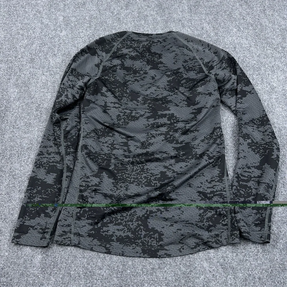 Nike PRO Training Long Sleeve Shirt Men's Small Slim Fit Camo AOP‎ Performance